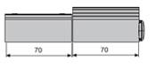 Cerniera 3° anta C.E. 13.6mm 32-9010